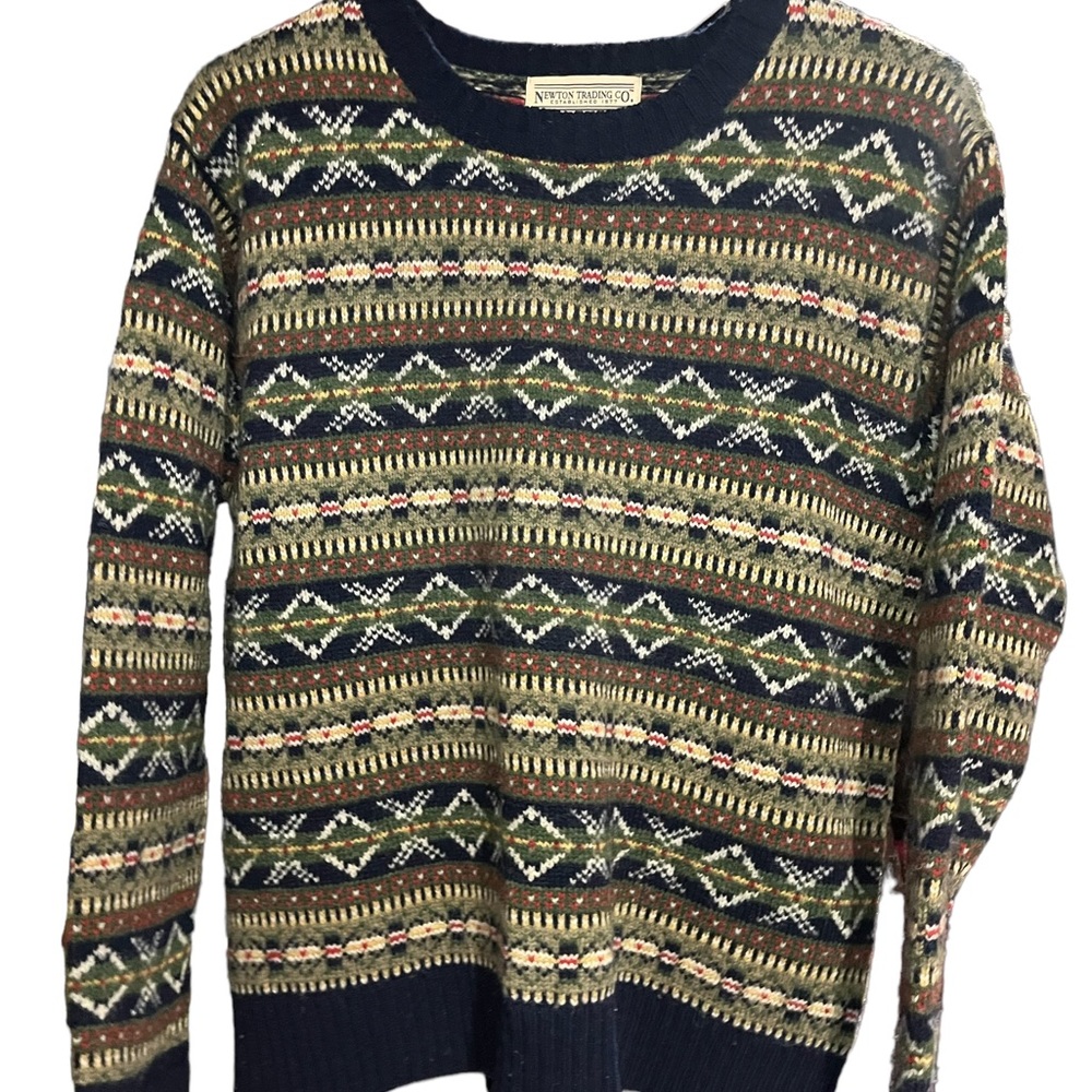 Vintage Newton Trading Co. wool sweater.